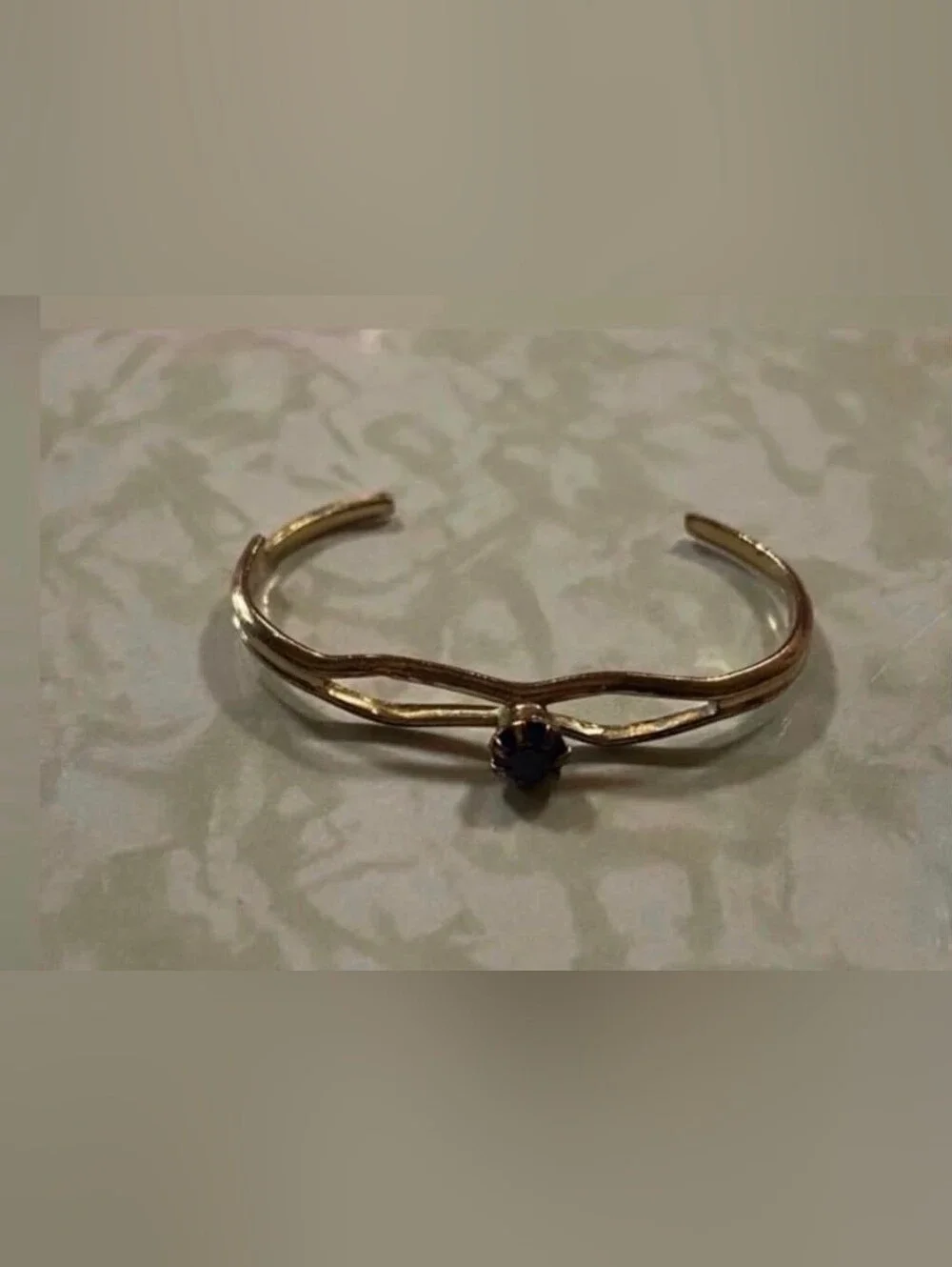 Vintage Gold Tone Baby / Doll Costume Bracelet #9028